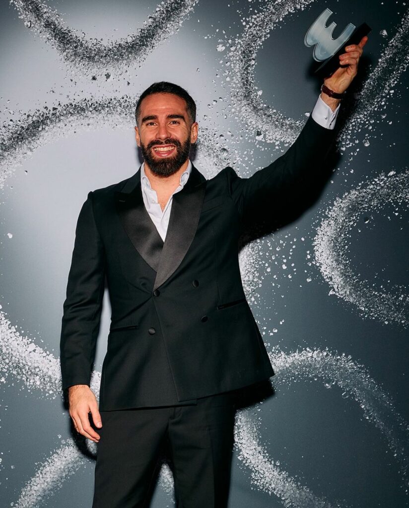 Blossom attends the Esquire Men of the Year Awards and celebrates Dani Carvajal’s triumph
